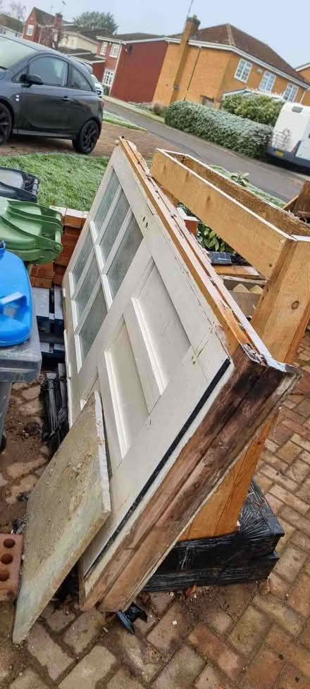 Photo of free External wooden door (Boughton Vale CV23) #1