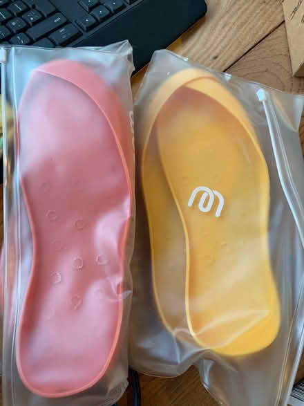 Photo of free Mahabi slipper soles - unused (Acton W3) #1