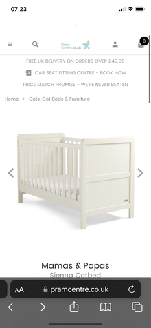 Photo of free M&P’s cotbed & chest of drawers (N11 nr new Southgate stn) #4