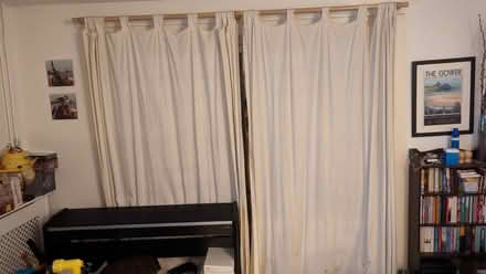 Photo of free Cream Floor Length Curtains (Fulham SW6) #1