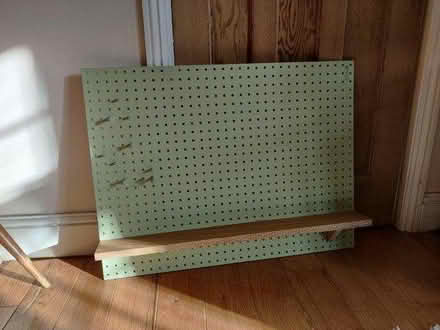 Photo of free Pin-board with wooden pegs (Bethnal Green, E2) #1