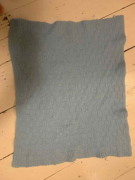 Photo of free Blue pram blanket (Barton-le-Clay MK45) #1