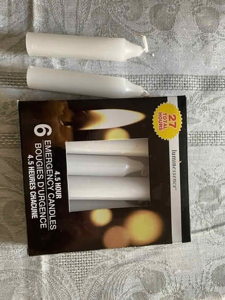 Photo of free Emergency candles (Upper NW) #1