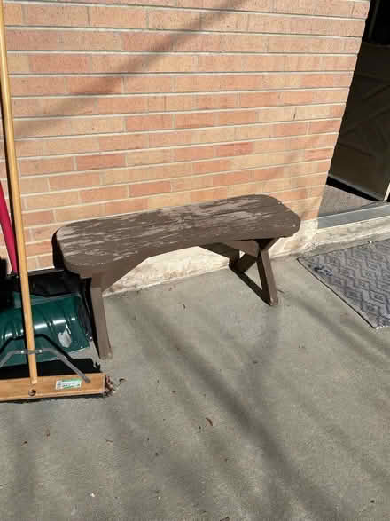 Photo of free Wooden bench (Dover drive, Boulder) #1