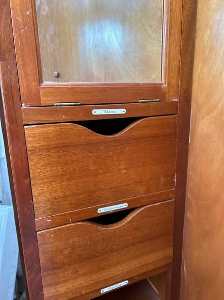 Photo of free Retro walnut front wardrobe (Reading University RG6) #4
