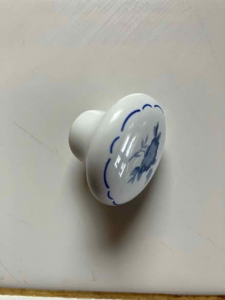 Photo of free 17 blue kitchen knobs (Rockville) #1