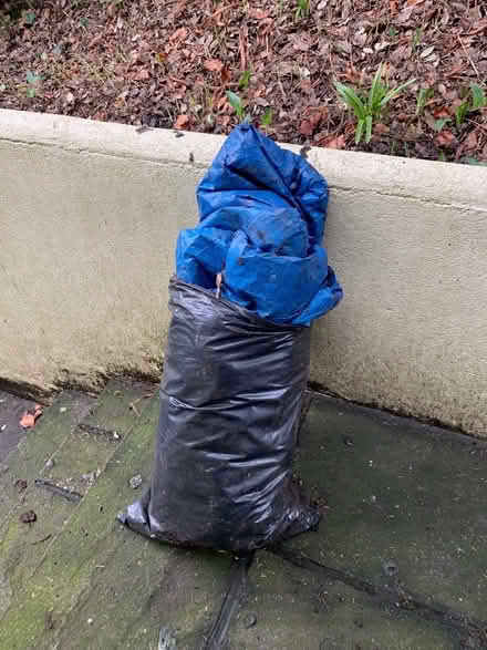 Photo of free Large plastic tarpaulin (Hessenford PL11) #1