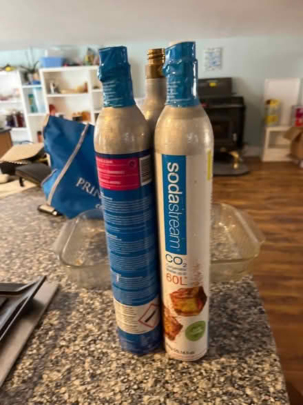 Photo of free Sodastream air bottles (Bowie) #1