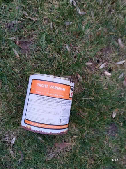 Photo of free Yaught varnish (Old Coulsdon CR8) #1