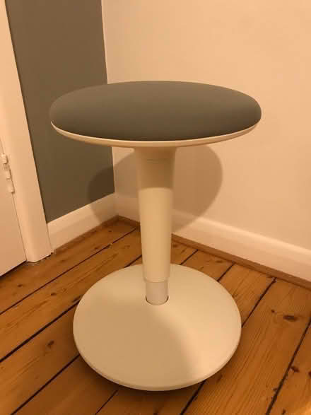 Photo of free Wobble stool, Desk stool, Adjustable Height (50-70cm) (Ram Corner GU1) #1