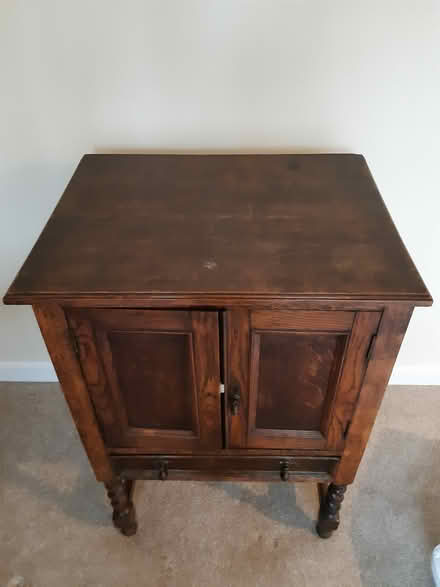 Photo of free Wooden cabinet (SK22 Hayfield) #3