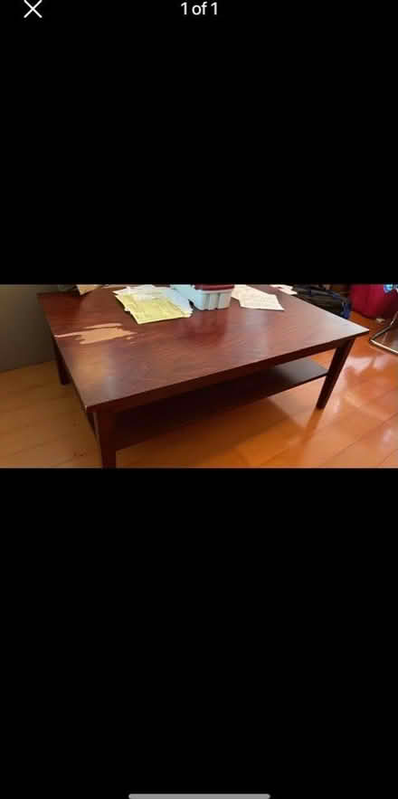 Photo of free Low table 46x33 approx (Hanover park illinois 60133) #1