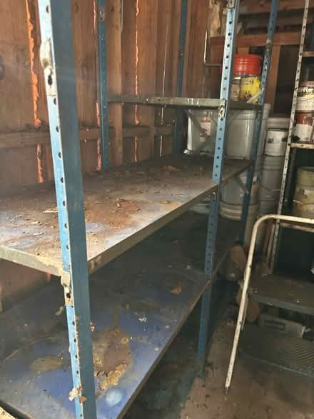 Photo of free Metal shelving (Marietta, GA) #1