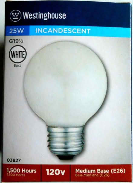 Photo of E26 Light Bulbs - 25 Watt (Loyal Heights) #1