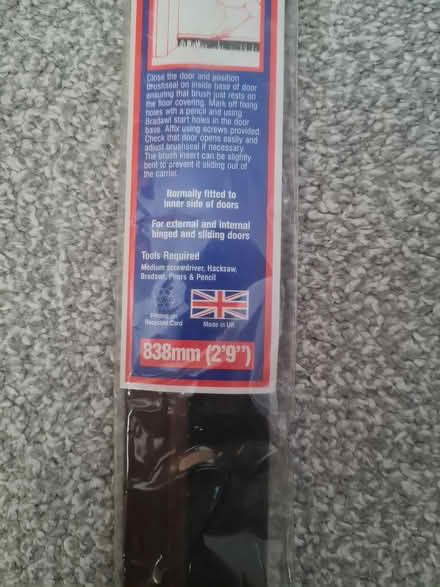 Photo of free Brush draught excluder (Reigate, RH2 9) #3