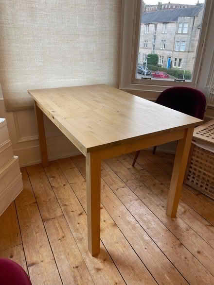 Photo of free Good quality pinewood table (Comely bank EH4) #3