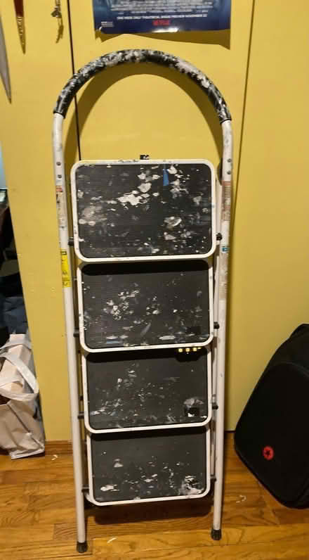 Photo of free Folding step ladder (4 steps) (East Village) #2