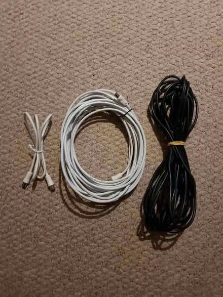 Photo of free Coaxial cables (Northchurch HP4) #1