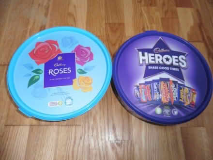 Photo of free Empty Chocolate Tubs (Bengeo SG14) #2