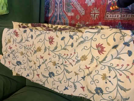 Photo of free Embroidered fabric remnants (Acton W3) #1