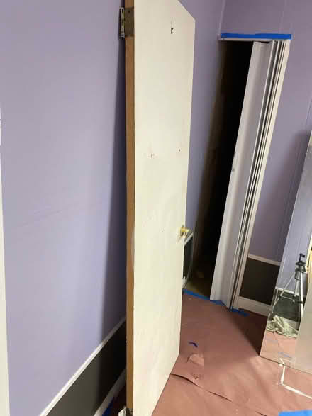 Photo of free CURBSIDE ALWRT! Wood door (Lyndhurst, NJ) #2