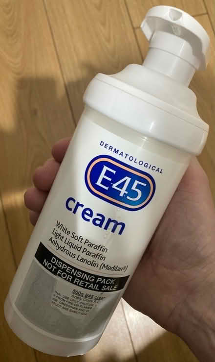 Photo of free E45 cream 500g (out of date) (Alverstoke PO12) #1