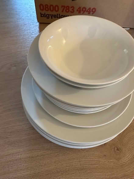 Photo of free Various white crockery (Orford WA2) #3