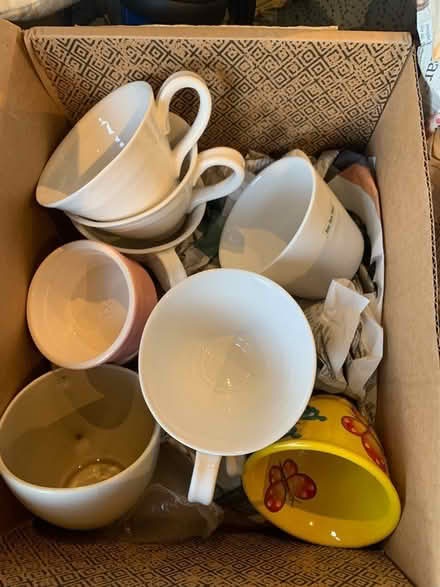 Photo of free White tea cups, plates, mugs, etc (Acton W3) #2