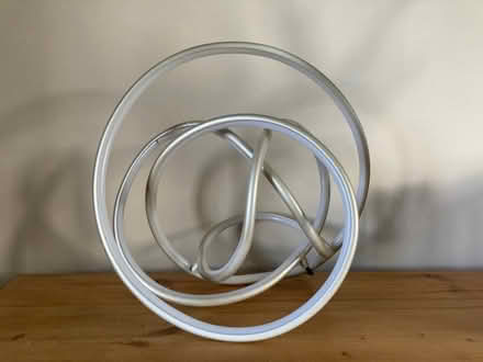 Photo of free Spiral warm white LED table lamp 35x35x20cm with dimmer (Malvern Link WR14) #4
