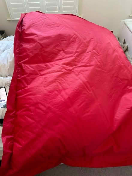 Photo of free Giant red bean bag (Newington Green, Islington) #1