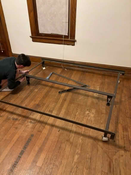 Photo of free Queen size bed frame (Brookland) #1
