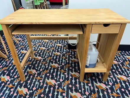 Photo of free Small wooden desk ME15 (Maidstone ME15) #1
