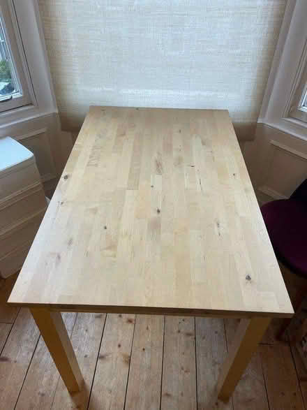 Photo of free Good quality pinewood table (Comely bank EH4) #1