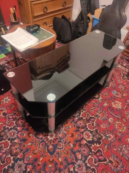 Photo of free Glass TV stand (PR1) #2