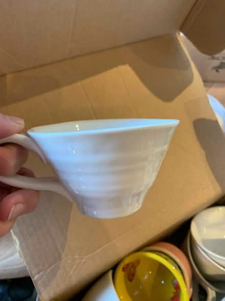 Photo of free White tea cups, plates, mugs, etc (Acton W3) #4