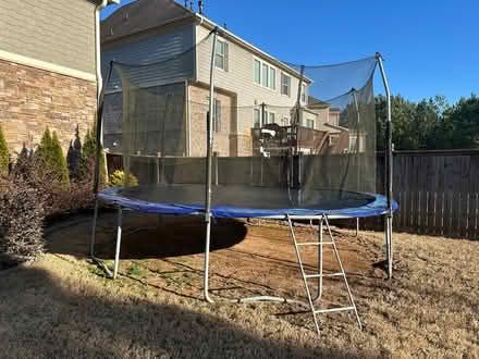 Photo of free 15’ trampoline frame (Lilburn) #1