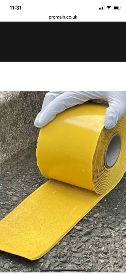 Photo of Thermoplastic tape (Sutton Farm SY2) #2