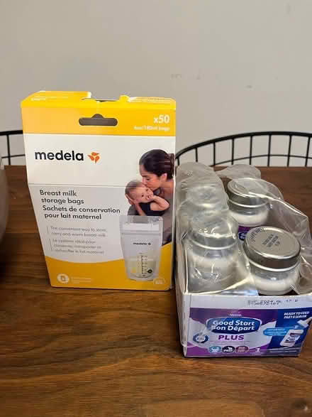 Photo of free Breast milk bags and formula (Near Lansdowne Subway Station) #1