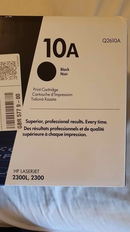 Photo of free HP Laserjet Toner Cartridge (Twickenham TW2) #2