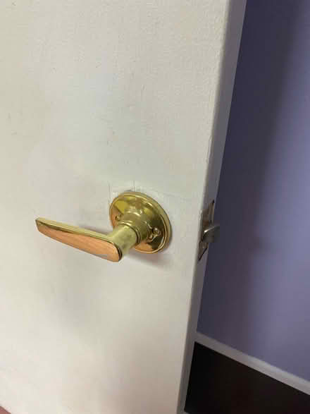 Photo of free CURBSIDE ALWRT! Wood door (Lyndhurst, NJ) #3