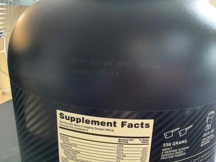 Photo of free Serious Mass 6 pound Container (Gtown + Clopper & Richter Farm) #3