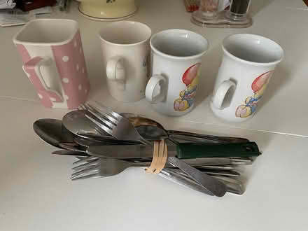 Photo of free Mugs and cutlery (London) #1