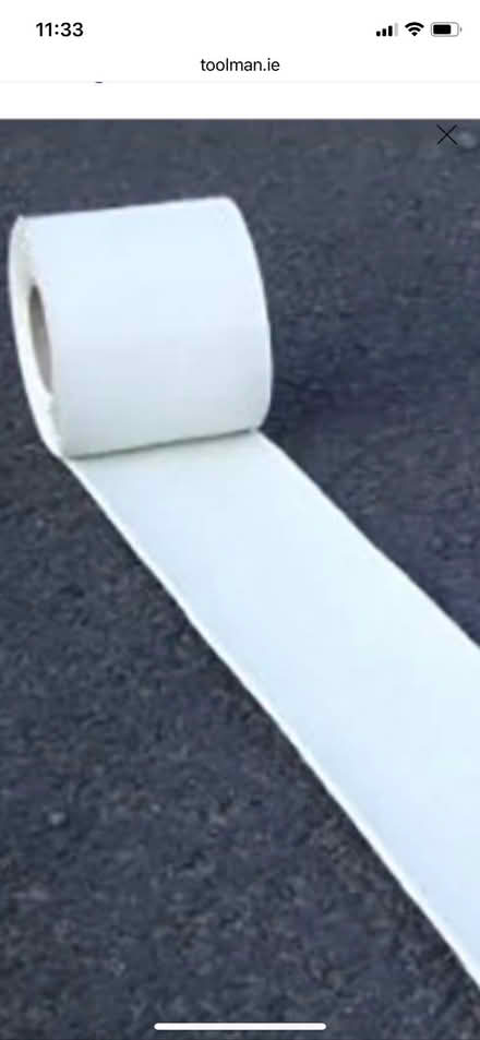 Photo of Thermoplastic tape (Sutton Farm SY2) #1