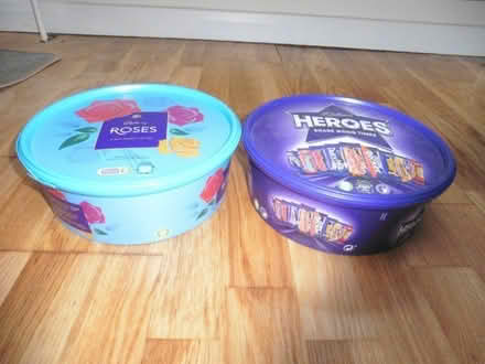 Photo of free Empty Chocolate Tubs (Bengeo SG14) #1