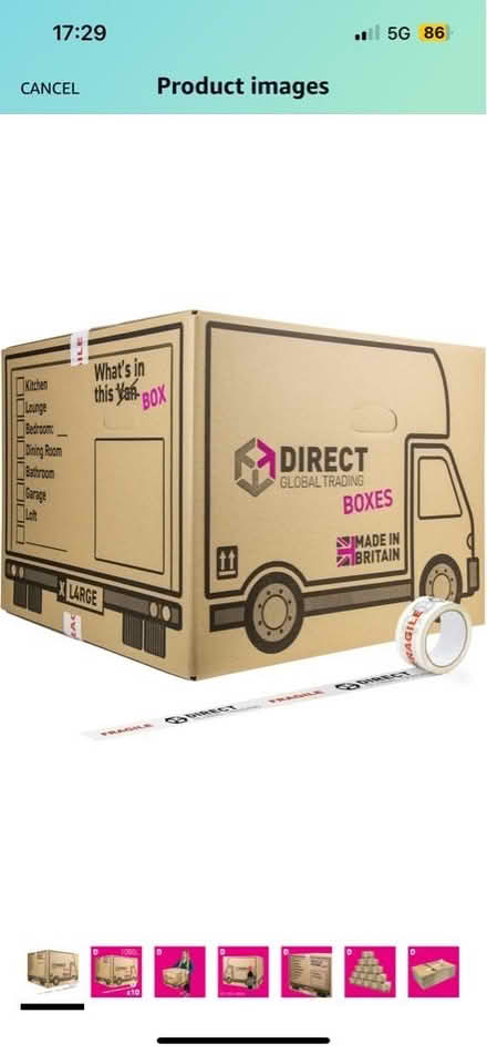 Photo of free Strong removal cardboard boxes (Dunstable) #1