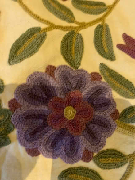 Photo of free Embroidered fabric remnants (Acton W3) #2