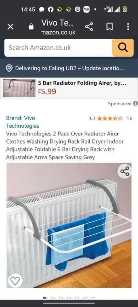 Photo of Ironing board and air dryer (HA2) #2