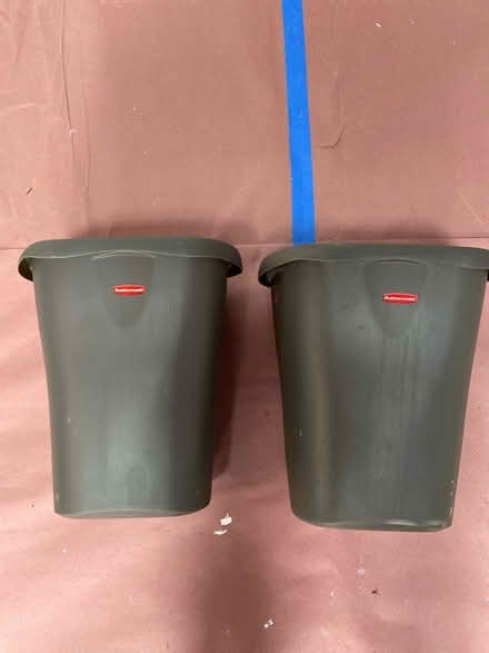 Photo of free Rubbermaid garbage cans (Lyndhurst, NJ) #1