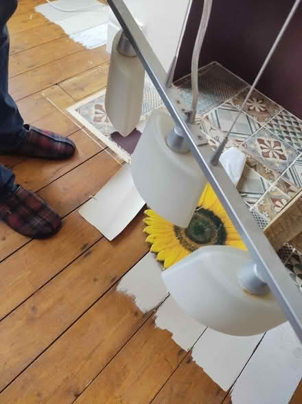 Photo of free ceiling light - trio (Kenton NE3) #2