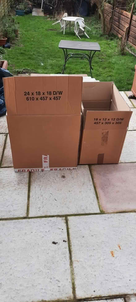 Photo of free Cardboard-boxes (NW10) #1